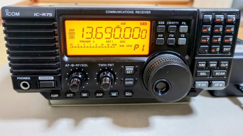 Icom r75 communications - icom, ic-r75