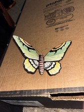 ceramic butterfly wall plaque