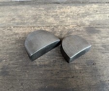 2 Vintage Heel Panel Beating Dolly Body Dent Repair Old Tool