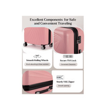 3pcs Lightweight ABS Hard