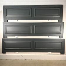 12 Metres of Antique Victorian Painted Pine Wall Panelling