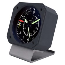 FMA FCS Aviation Quartz Clock Metal Simulation Flight Instrument Luminous Army