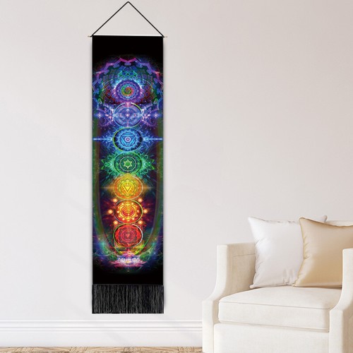 Chakra wall hanging large - chakra,