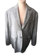 Topshop Grey White Blazer