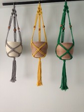 Macrame Plant Hanger Garden