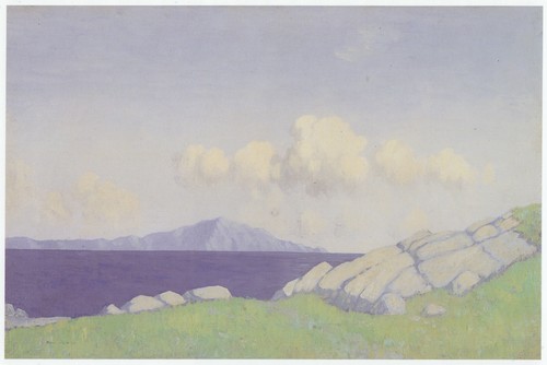 Clare island from achill - clare,