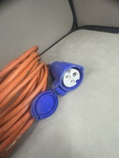 Caravan Mains Hook Up Cable Extension Lead 25 Mtr Length, Scame