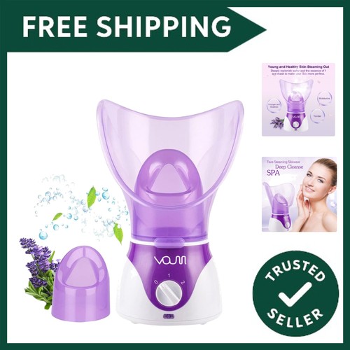 Elegant purple facial - purple,