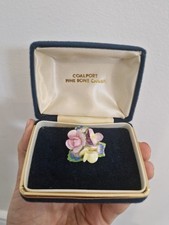 Coalport signed china flower - coalport,