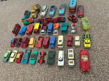JOBLOT OF VINTAGE MATCHBOX / CORGI TOY CARS & TRUCKS 41 TOTAL