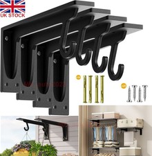 4 Heavy Duty Black Cast Iron