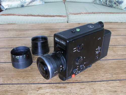 Braun nizo 800 super 8 - nizo, s