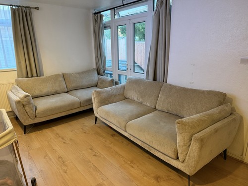 Fabric seater sofas - fabric,