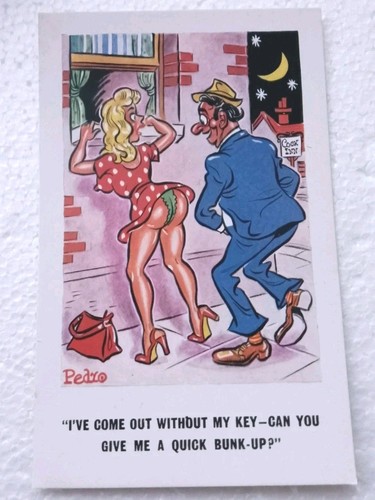Saucy seaside postcard - saucy,