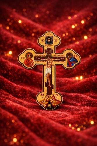 Orthodox crucifix icon cross - orthodox,