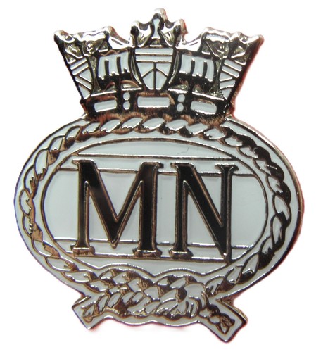 Merchant navy crest - merchant, badge