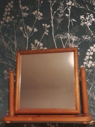 Wooden swing mirror - wooden,