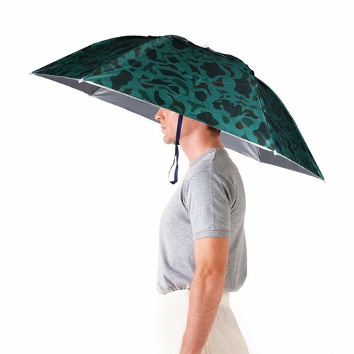 Windproof head umbrella hat - windproof,
