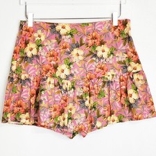 Zara size L high waist floral