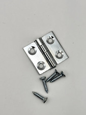 2xQuality solid Brass Butt Hinges Pair 1"/2"/2.5"  –small large Doors & Cabinets