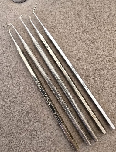 Vintage dentist tools ash - 5x,