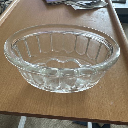 Traditional glass jelly mould