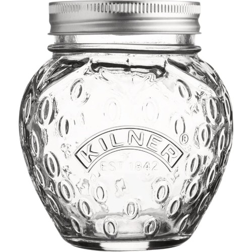 Kilner strawberry preserve jar - strawberry,