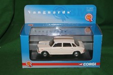 CORGI VANGUARDS WOLSELEY SIX OLD ENGLISH WHITE 1/43 #VA08504