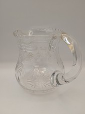 Vintage Cut Glass Water Jug