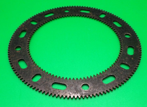 Meccano black gear ring - black, part