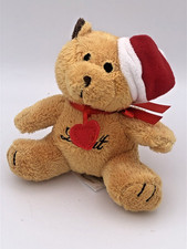 Lindt Soft Toy Christmas Teddy Bear Santa Hat 4" Plush Collectable  Gift Hamper
