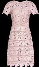 Reiss Orchid Pale Pink Lace