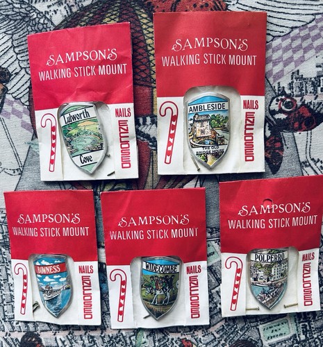Walking stick badges 5 - badges, x