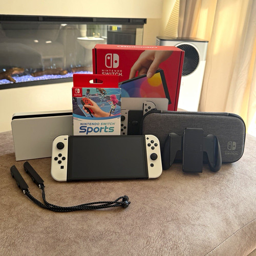 Nintendo switch oled white - oled,