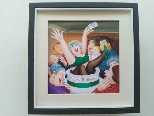 Beryl cook print - beryl, 'birthday