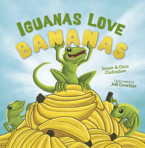 Iguanas love bananas jennie - iguanas,