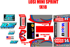 losi mini sprint, slider 1/18