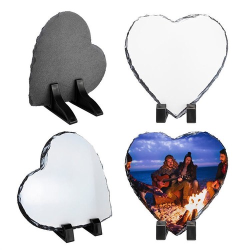 Heart slate sublimation blank - slate,