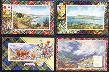 Scottish Life 4 Postcards Clan