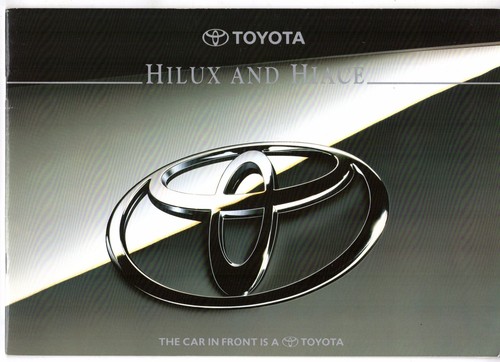 Toyota hiace hilux 1994 95 - &, 1994-95