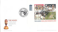 Cricket The Ashes minisheet England Winners FDC Birmingham 2005 (136089)
