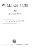 William Page. The American Titian