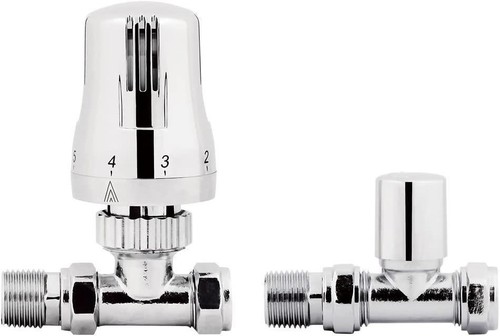 Radiator valves - radiator, x2