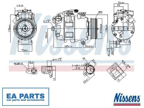 Compressor air conditioning - air,