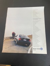 Volkswagen Jetta Drivers Wanted Magazine Print Ad Advertisement
