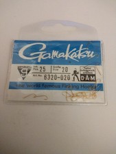 GAMAKATSU 6320 NICKEL HOOKS