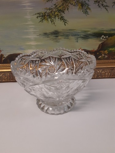 Antique lead crystal - antique, 6.5"