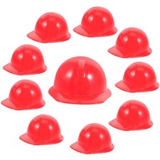 10 Pcs Safety Toy Hard Hat