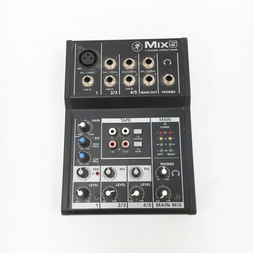 Mackie mix5 channel - mix5, compact