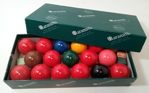 Aramith snooker balls - balls, the